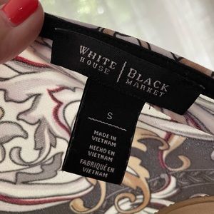 White House Black market sheath dress multicolored size small